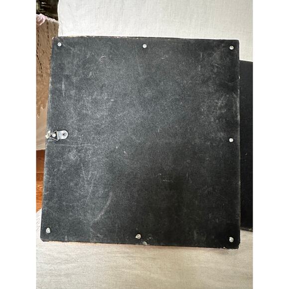 2 Vintage Miniature Framed Oil Paintings Landscape 10x9” gold ornate frame set - Picture 3 of 12